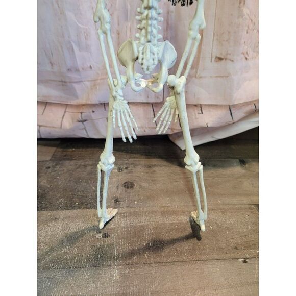 Halloween pumpkin jack-o'-lantern skeletons hanging scary prop decor - Picture 6 of 6